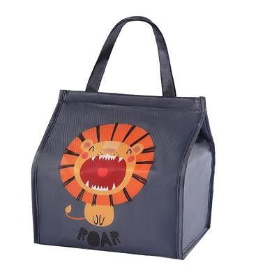 Student Cartoon Portable Lunch Bag